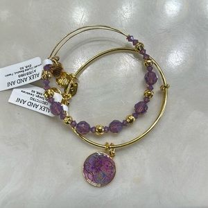 Alex and ani bracelet set of 2